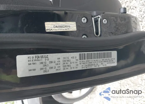 2016 Jeep Compass Sport from USA, damaged, VIN 1C4NJCBBXGD803159